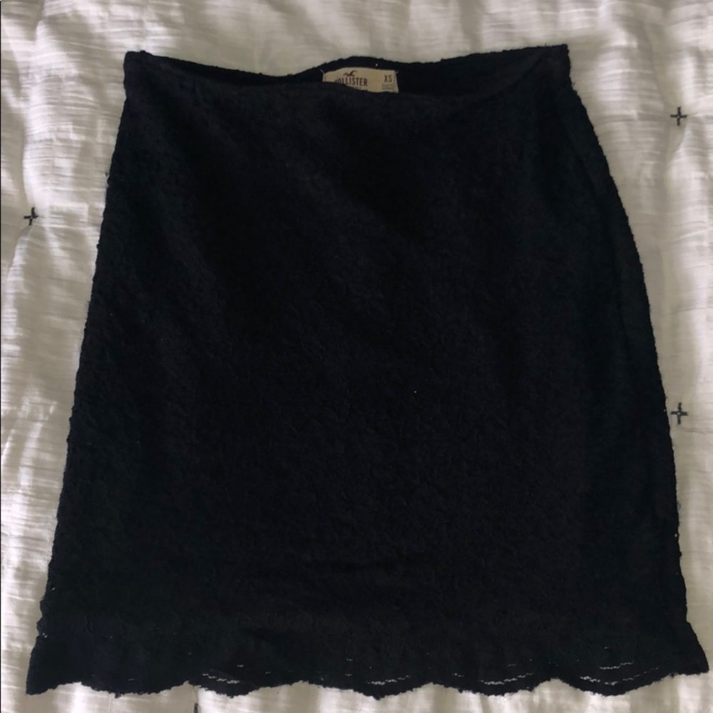 Hollister Black Mini Skirt